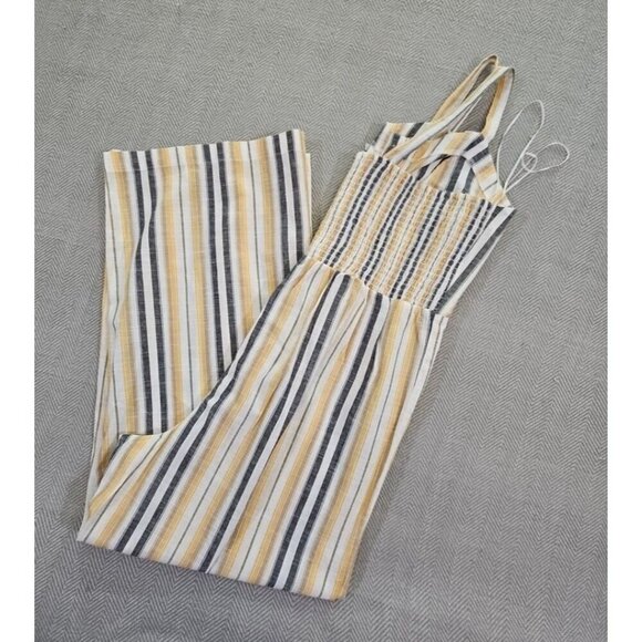 Wide Leg Jumpsuit XL Rouching Fairycore Streetwear Cottagecore Naturecore - Picture 4 of 16